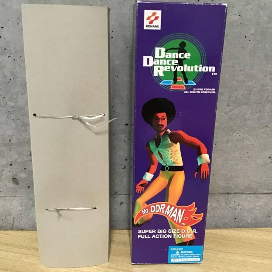 ダンスダンスレボリューション　Mr.DDRMANビッグフィギュア　全4種　非売品 Amazon.co.jp: Mr. DDRMAN フィギュア ダンス ダンス